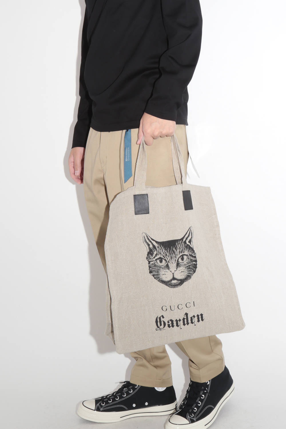 Gucci Garden リネン トートbag Cat River