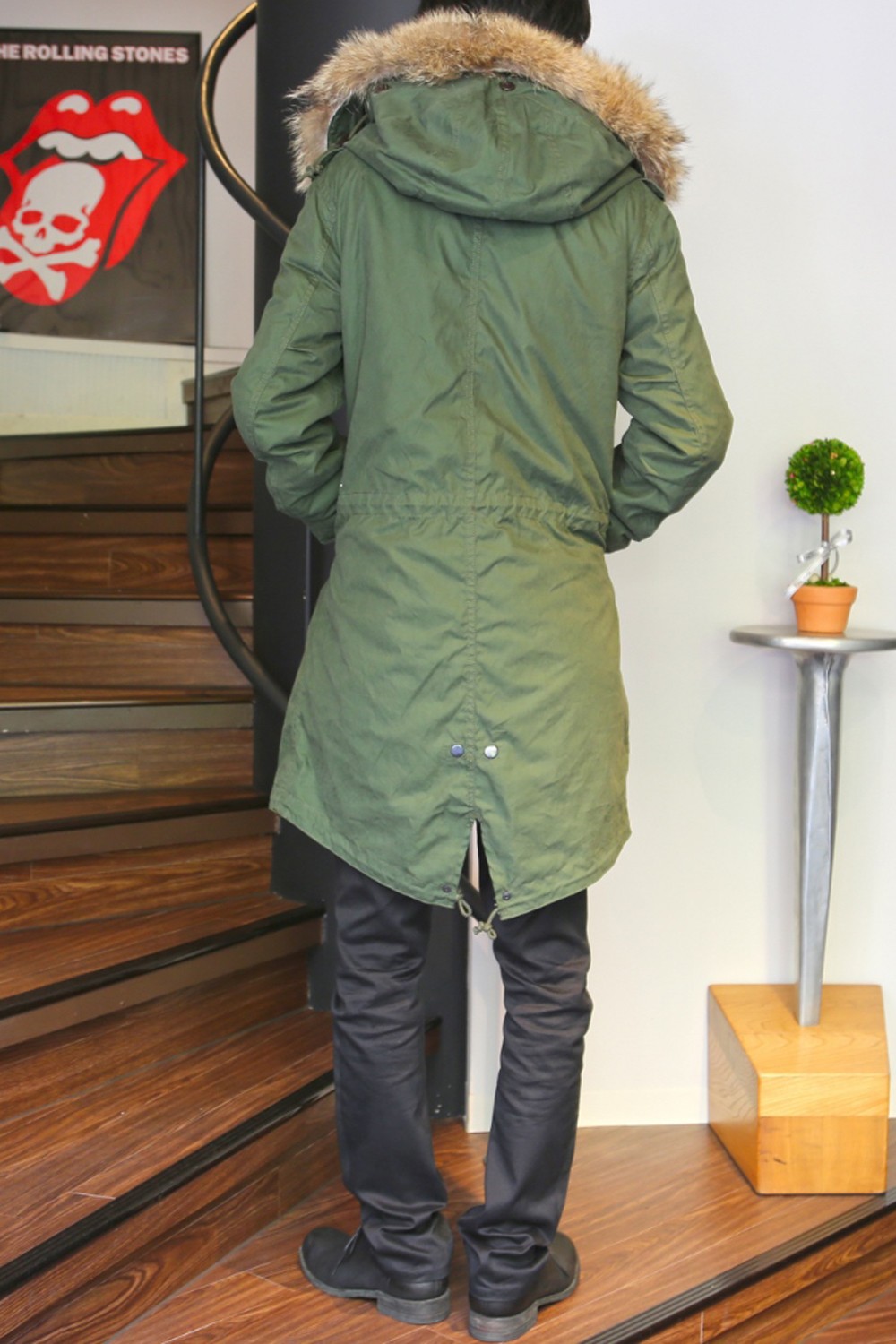 名作attachmentモッズコートを着用頂きました 328 River