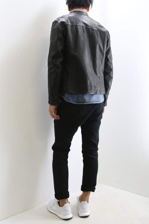 デニムシャツ ライダースjk 963 River